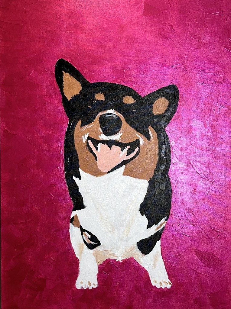 Tallulah | Acrylic on Canvas | 36" x 48" | $525