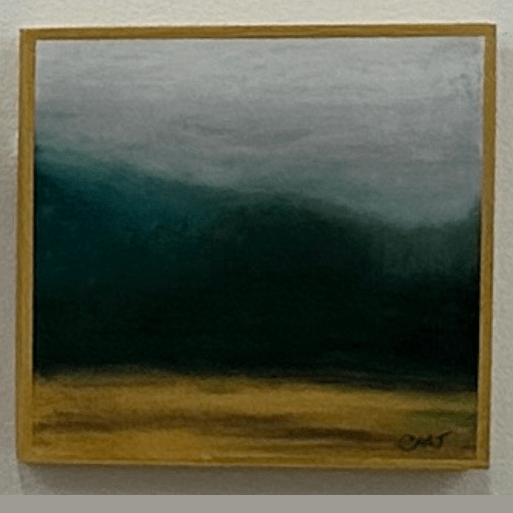 Nevermore | Oil Pastel on Wood | 10" x 10" | Unavailable