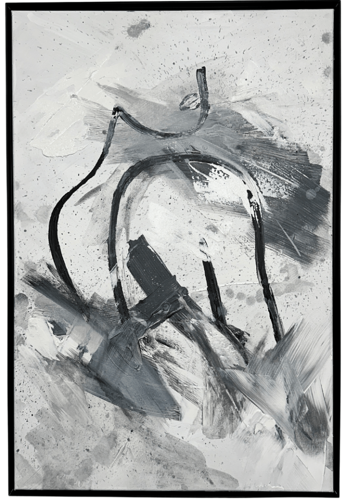 Dauntless | Acrylic on Canvas, Framed | 30" x 20" | $205