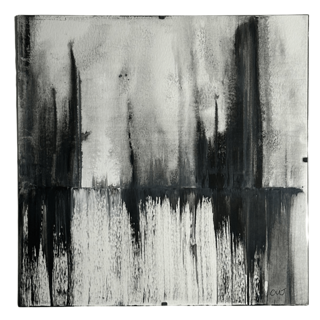 Citadel | 12" x 12" Watercolor, Framed | $95